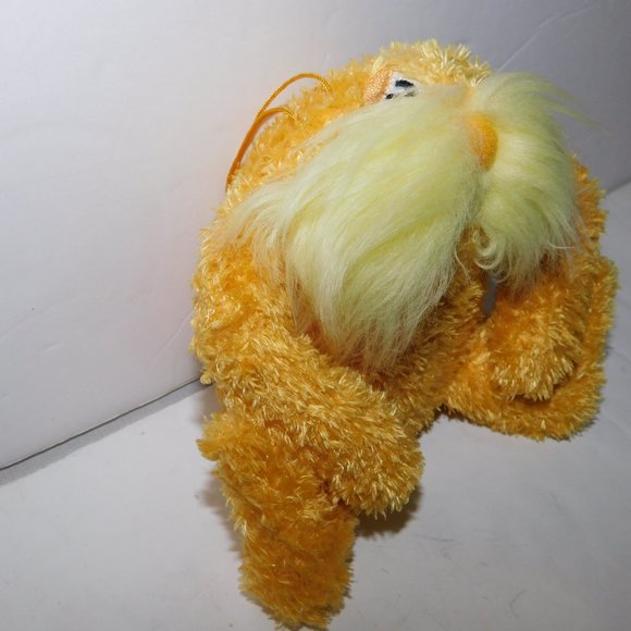 2012 Manhattan Toy Dr. Seuss 6" plush Lorax Stuffed Toy Doll - Picture 2 of 6